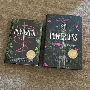 Barnes and Noble Exclusive Editions of Powerful and Powerless by Lauren Roberts